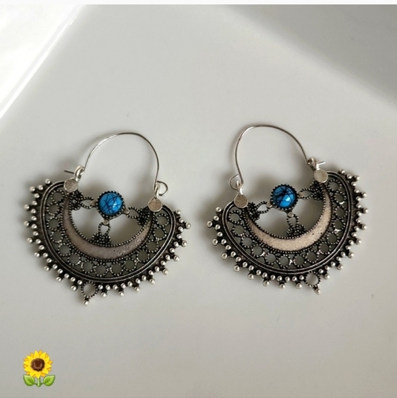 Boho Gypsy Sisters Jewelry - Boho Tribal  Earrings GREAT Tribal Detail
